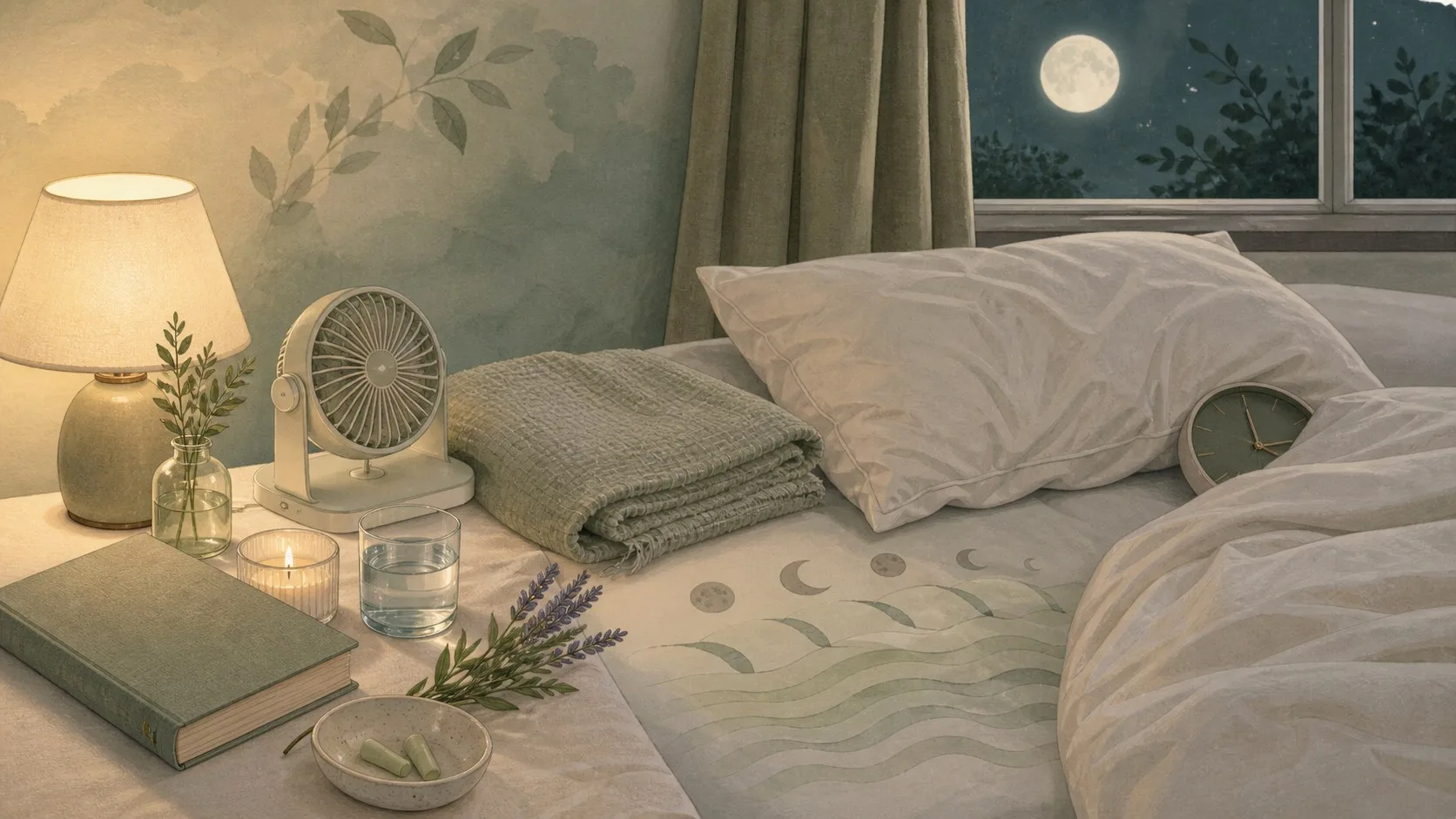 停經後睡眠品質持續下降?更年期後期環境調整知識