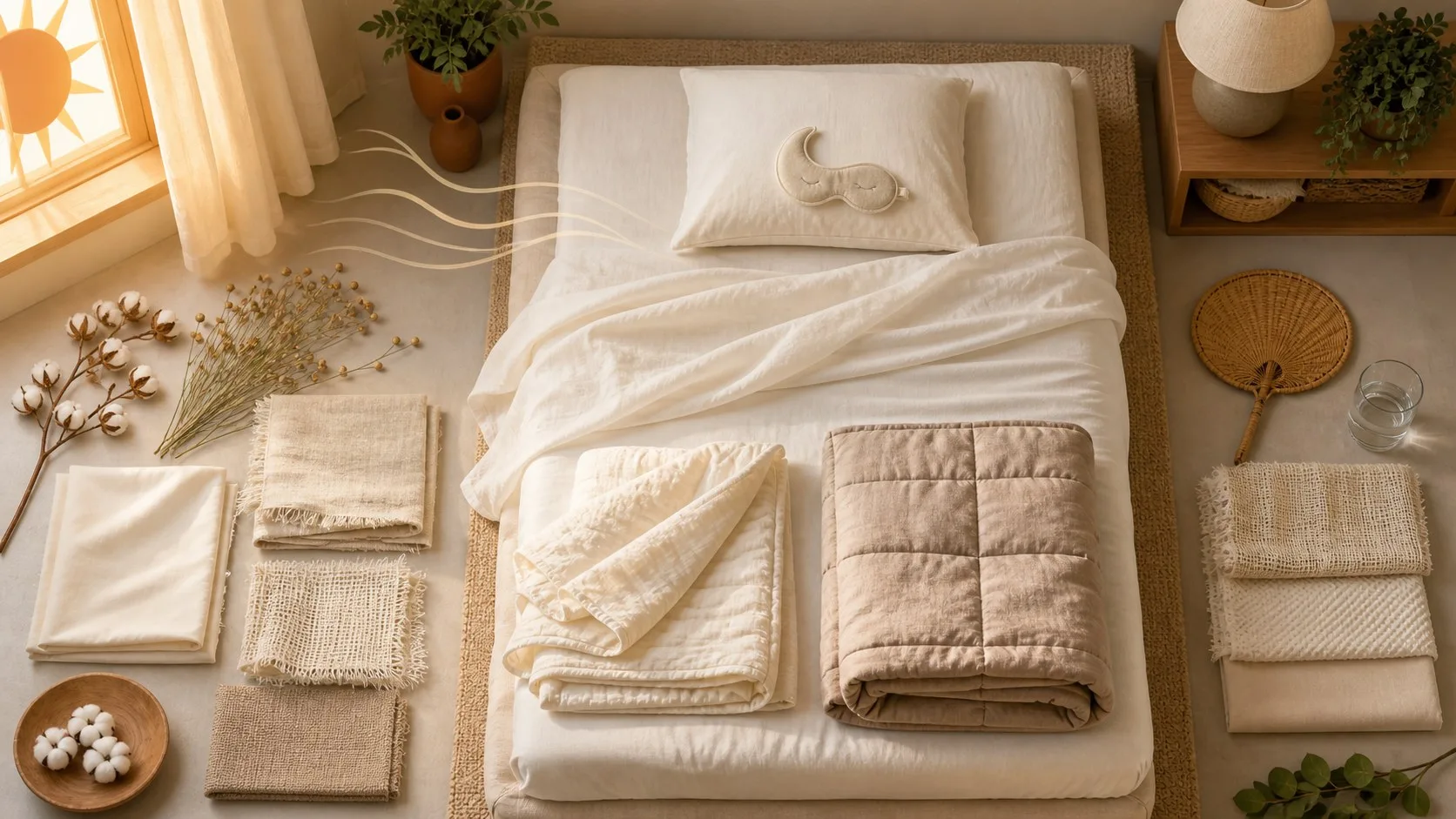 輪班族白天補眠睡不好？日間睡眠寢具材質這樣挑