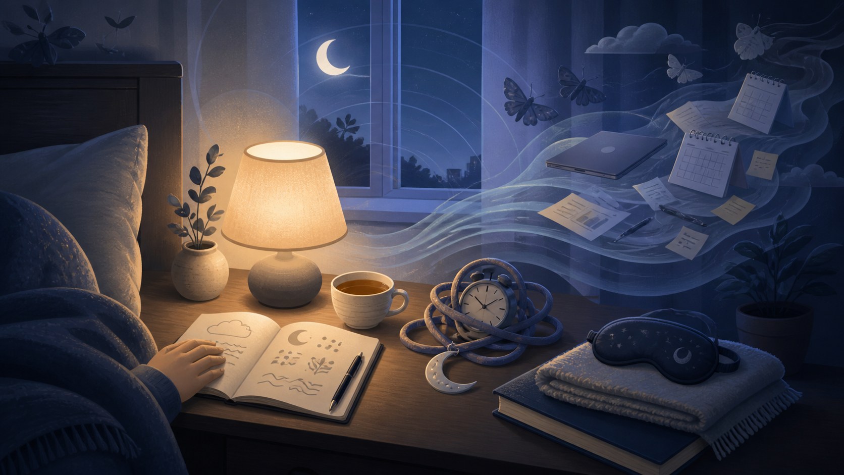 越想睡越清醒?解析「睡眠焦慮」與停止無效的睡眠努力