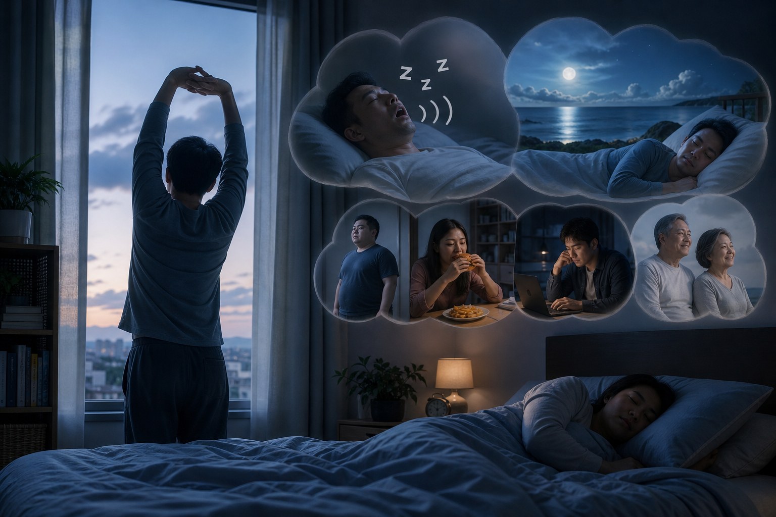 打鼾只是打鼾?睡眠呼吸中止症警訊與就醫時機