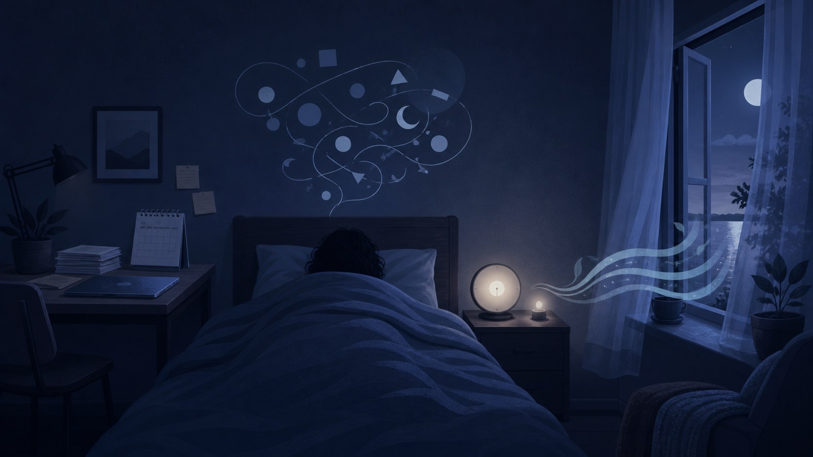 壓力型失眠怎麼辦?認知過度警醒與呼吸法對策