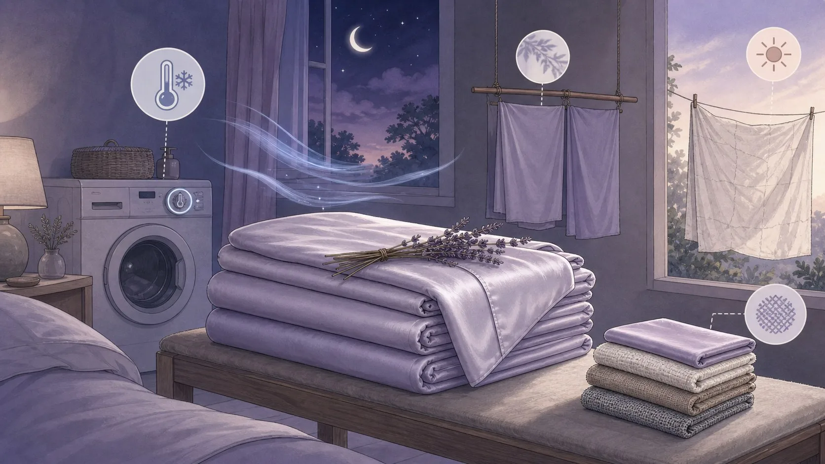 天絲寢具怎麼顧?睡眠顧問教你保養眉角