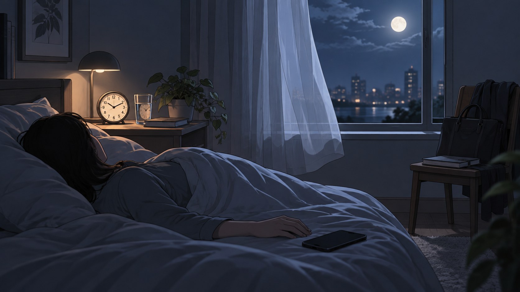 越擔心睡不著越睡不著？焦慮性失眠惡性循環解析