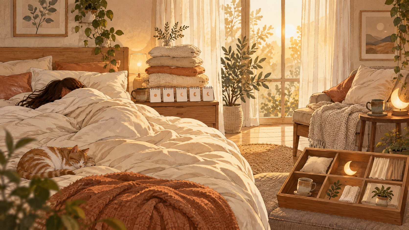 多囊經期後突然嗜睡?經期堆積睡眠知識