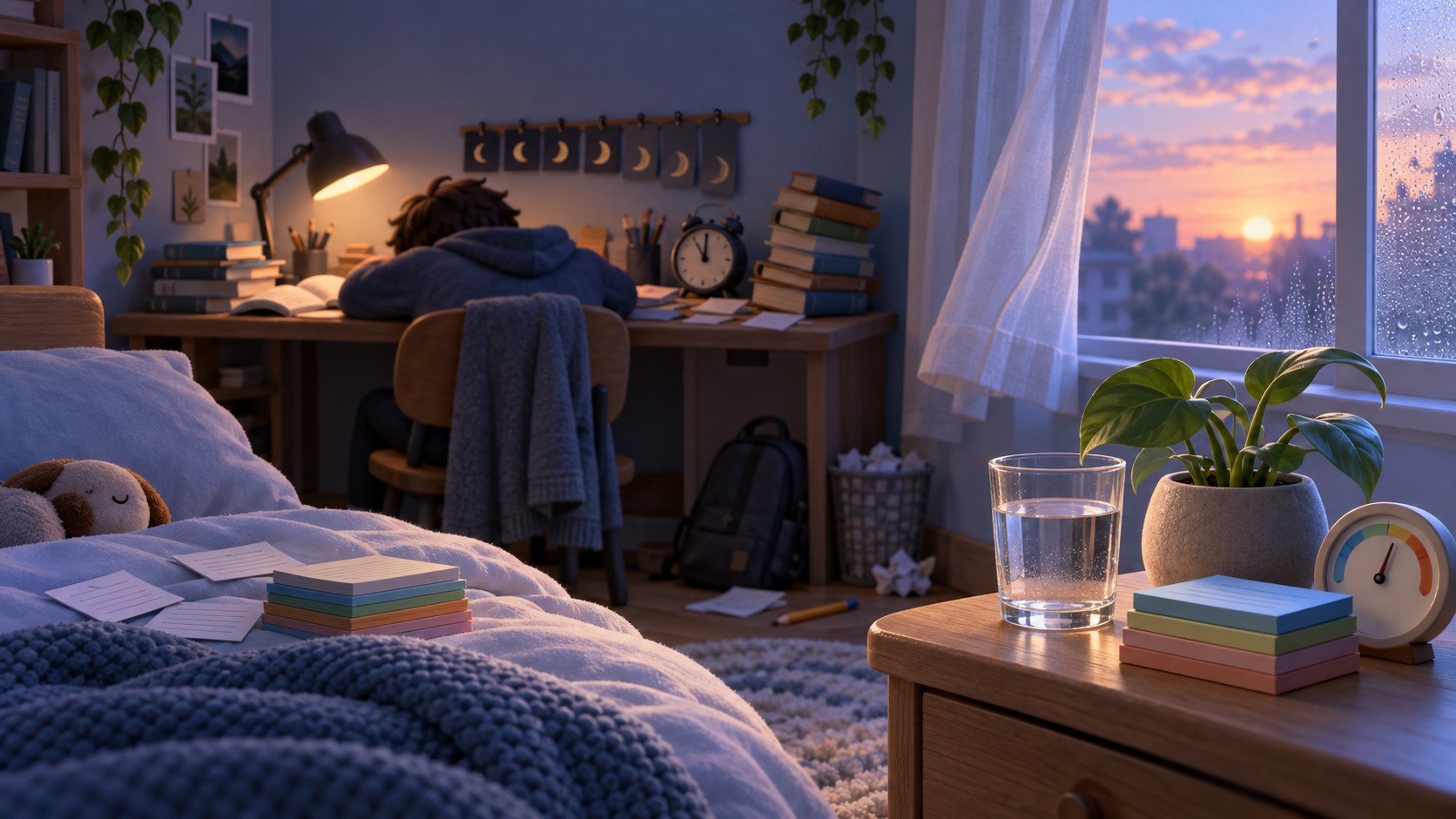 考前熬夜衝刺讀書睡不飽?考生睡眠知識解析