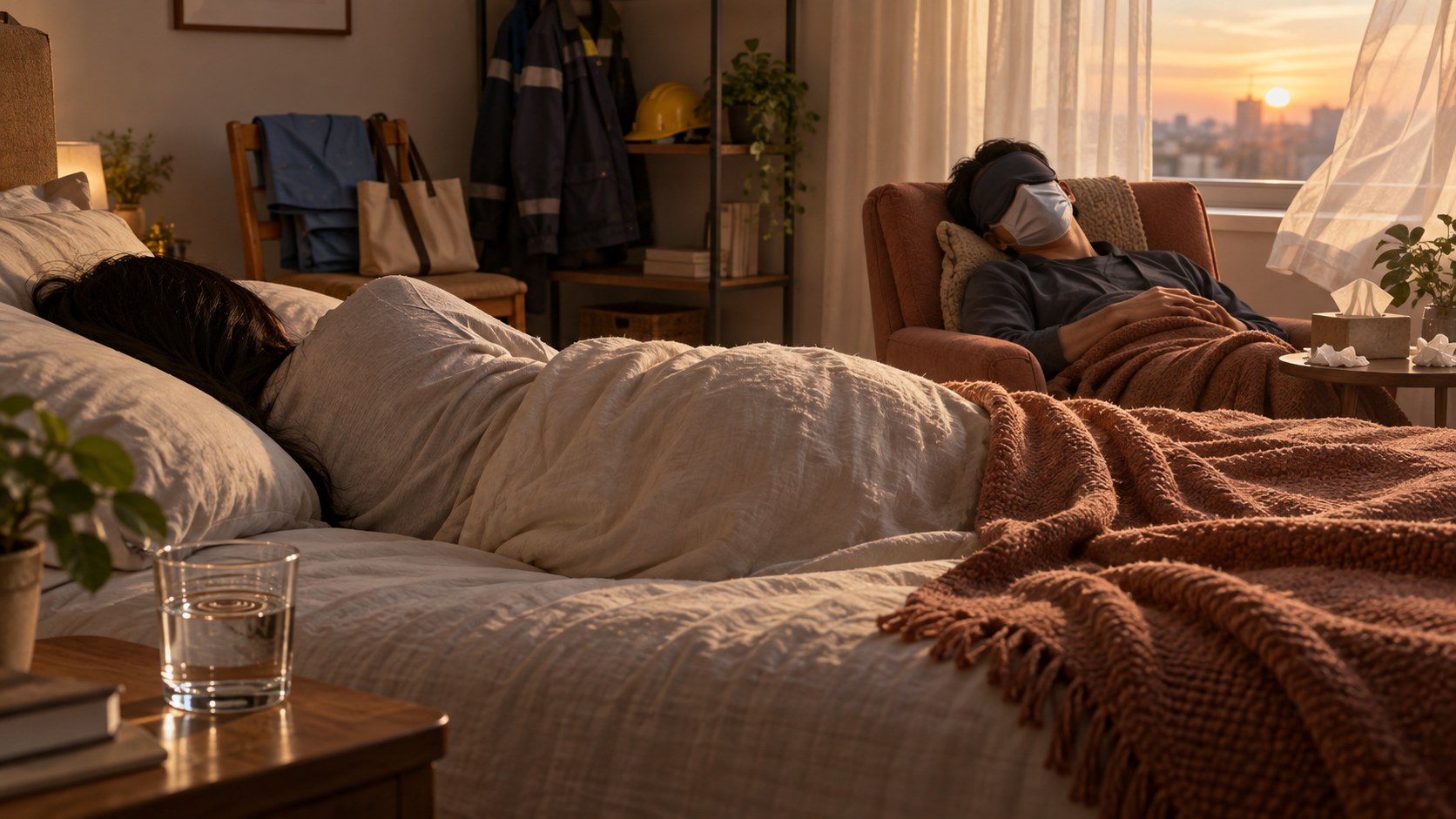 戴口罩補眠打鼾更明顯?臉部壓力與呼吸中止解析