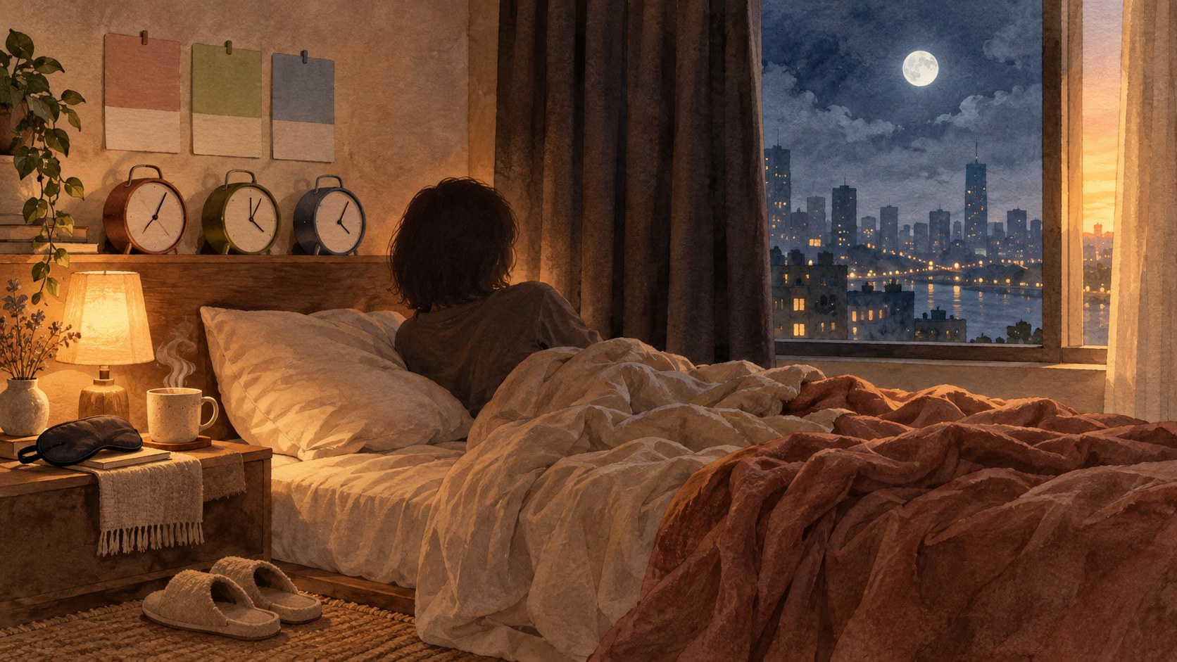 輪班日夜顛倒睡不著?生理時鐘失衡對策全解析