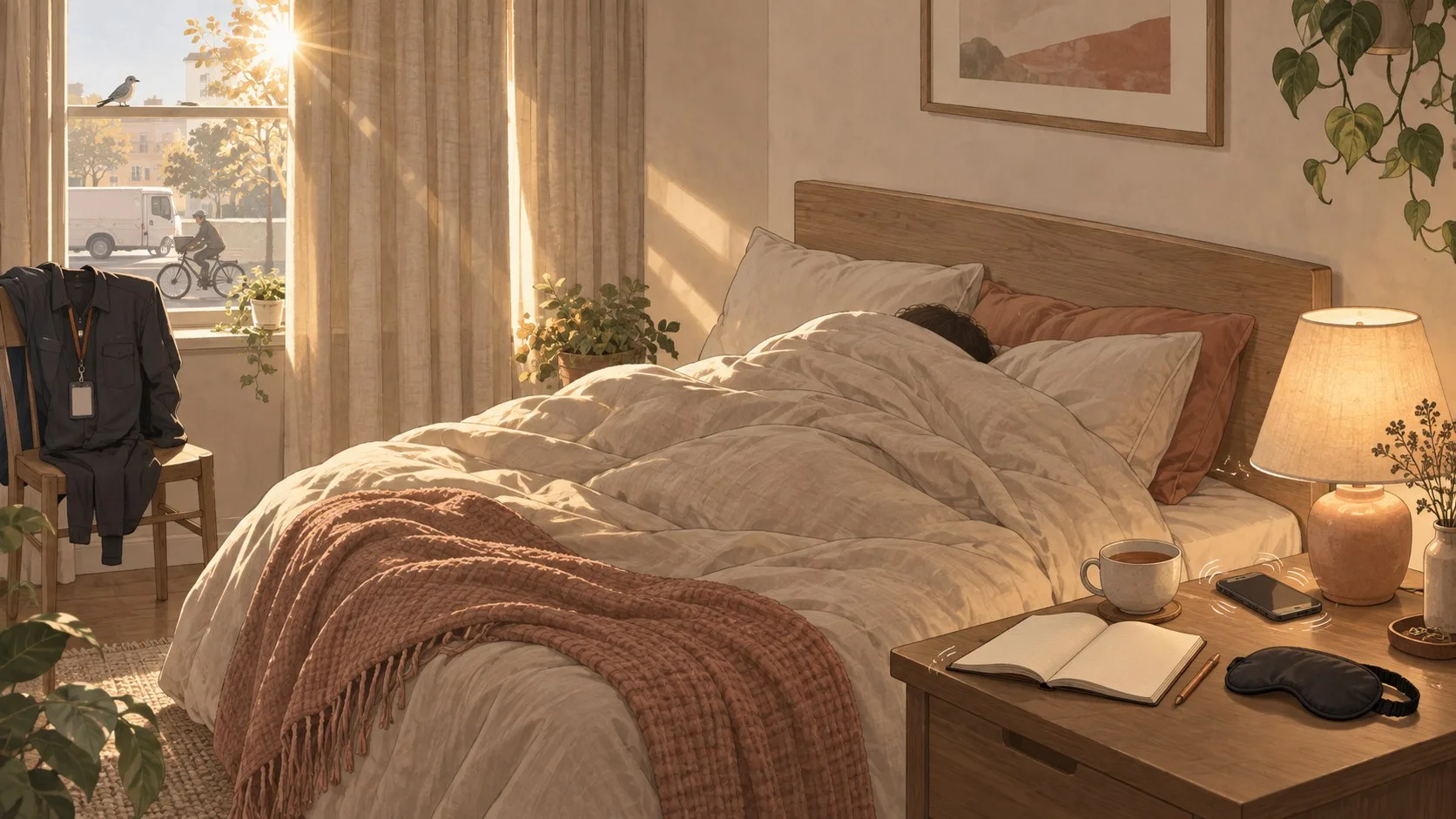 日夜班交替補眠總是淺？輪班補眠情緒解析