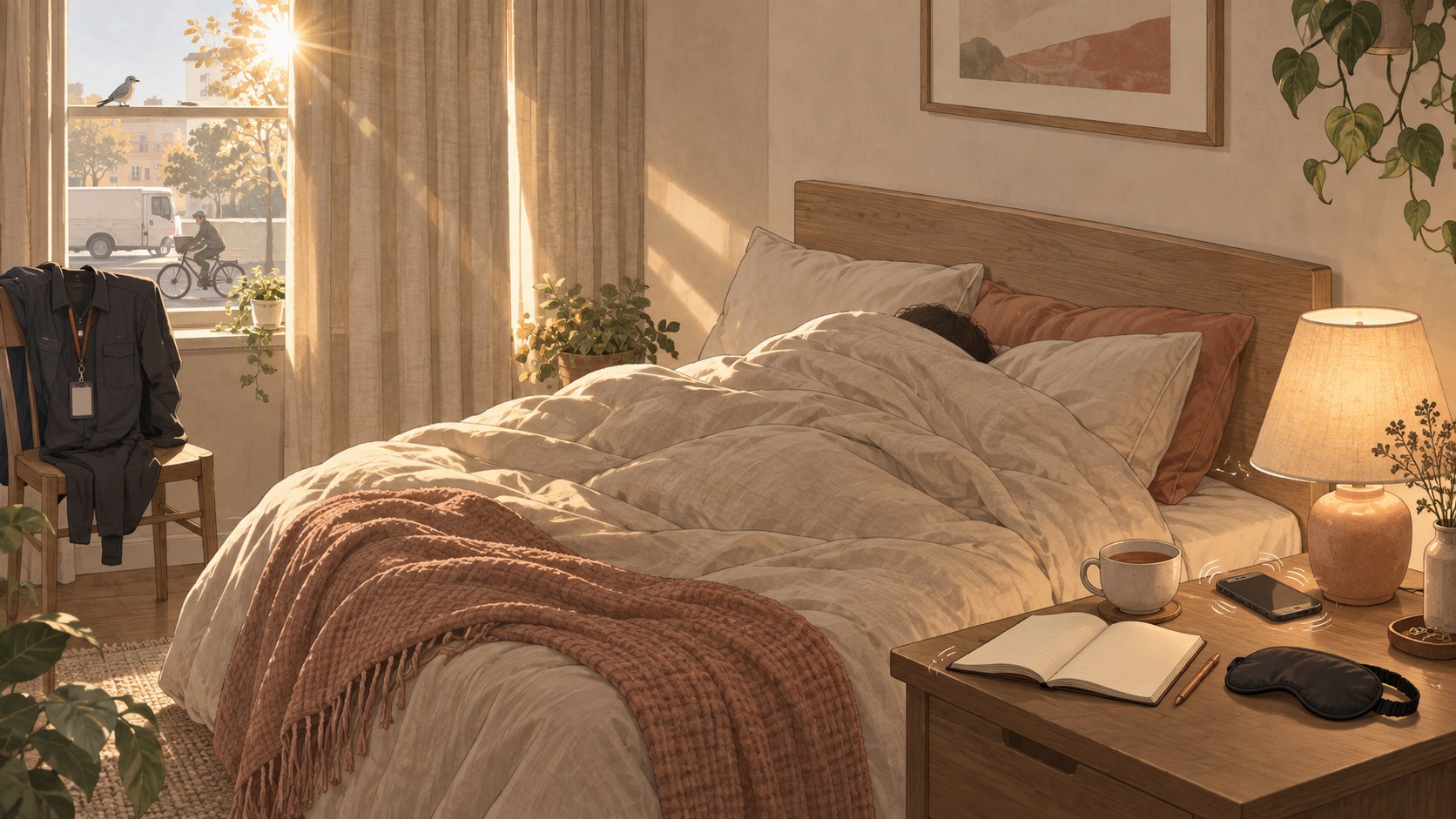 日夜班交替補眠總是淺?輪班補眠情緒解析