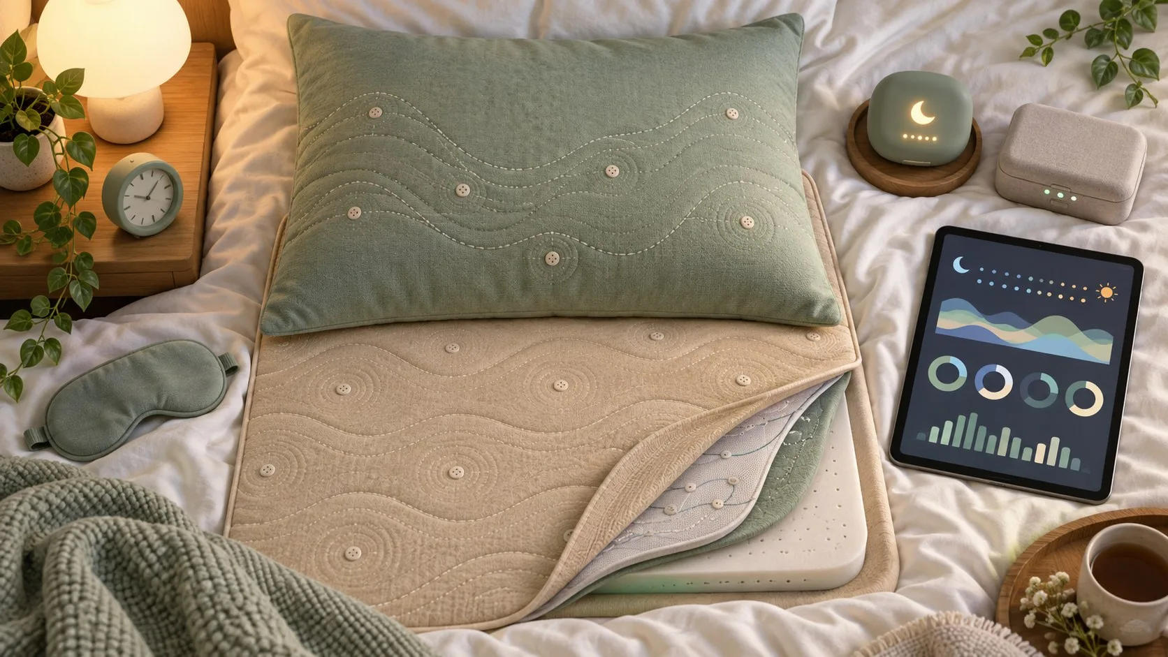 智慧寢具是什麼？感測睡眠科技新知一次看懂