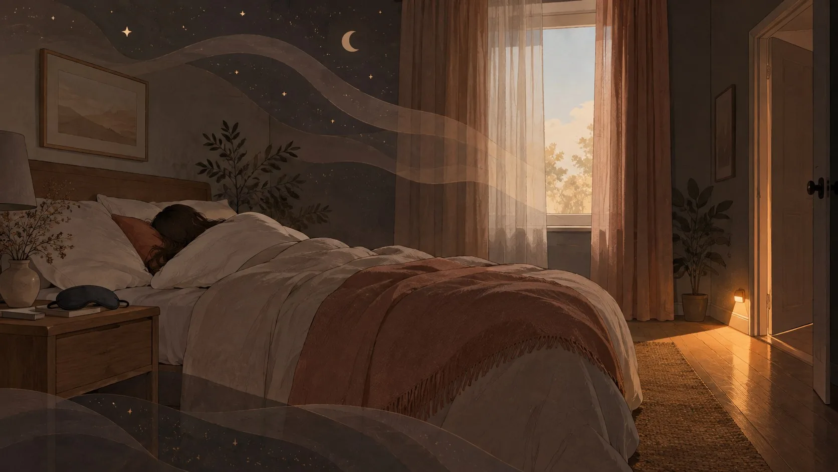 睡覺開小夜燈好嗎？臥室光線與睡眠全解析