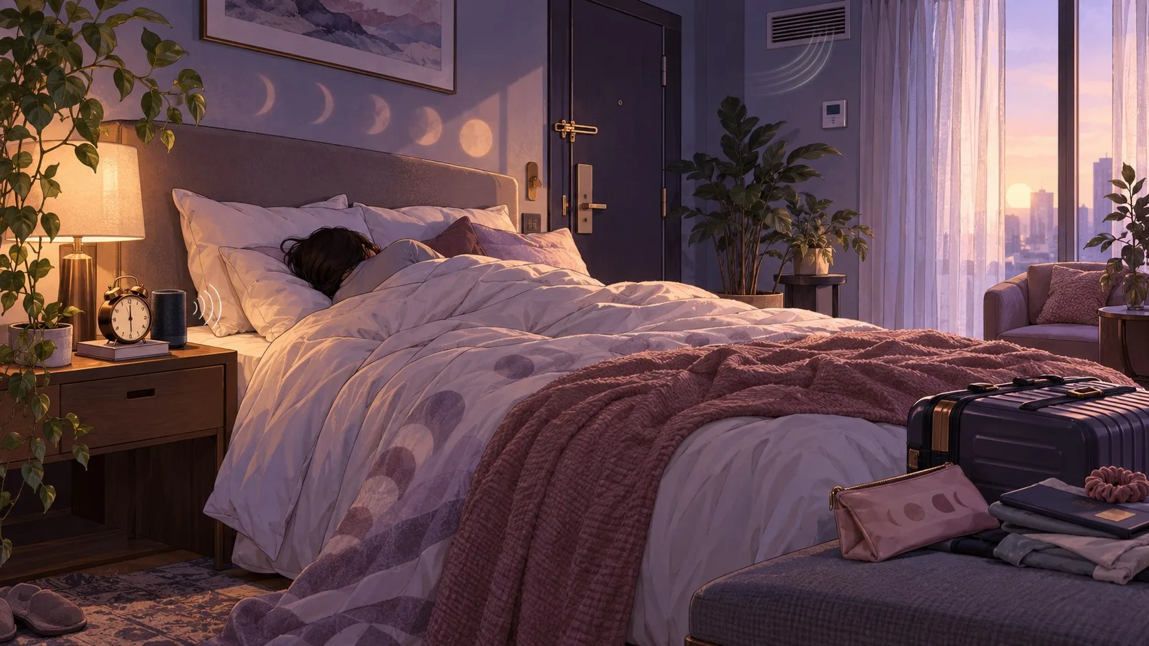 經期出差住飯店睡不好？陌生床與生理期的睡眠知識