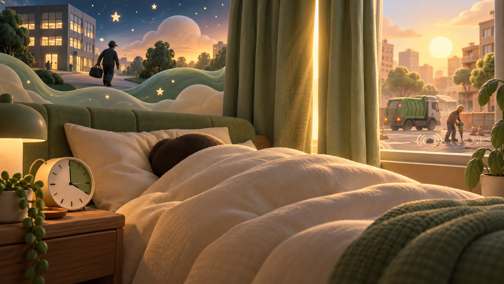 夜班後白天睡不沉?日間補眠的睡眠環境全解析